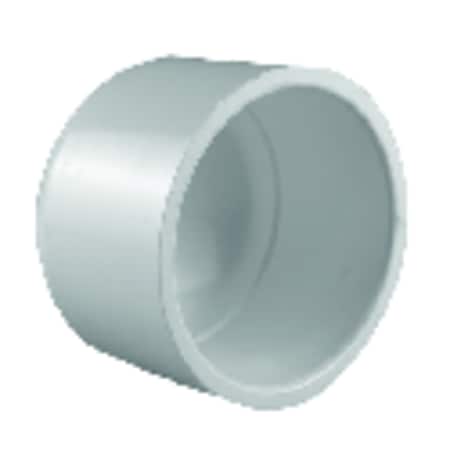 Charlotte Pipe And Foundry Charlotte Pipe Schedule 40 1/2 in. Slip PVC Cap 1 pk PVC 02116 0600